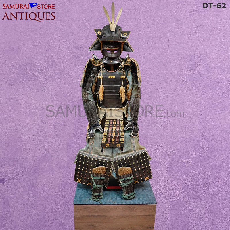 DT62 Antique Samurai Armor worn by Warlord Naito Masanaga