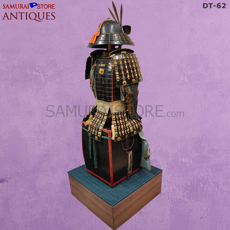 DT62 Antique Samurai Armor worn by Warlord Naito Masanaga