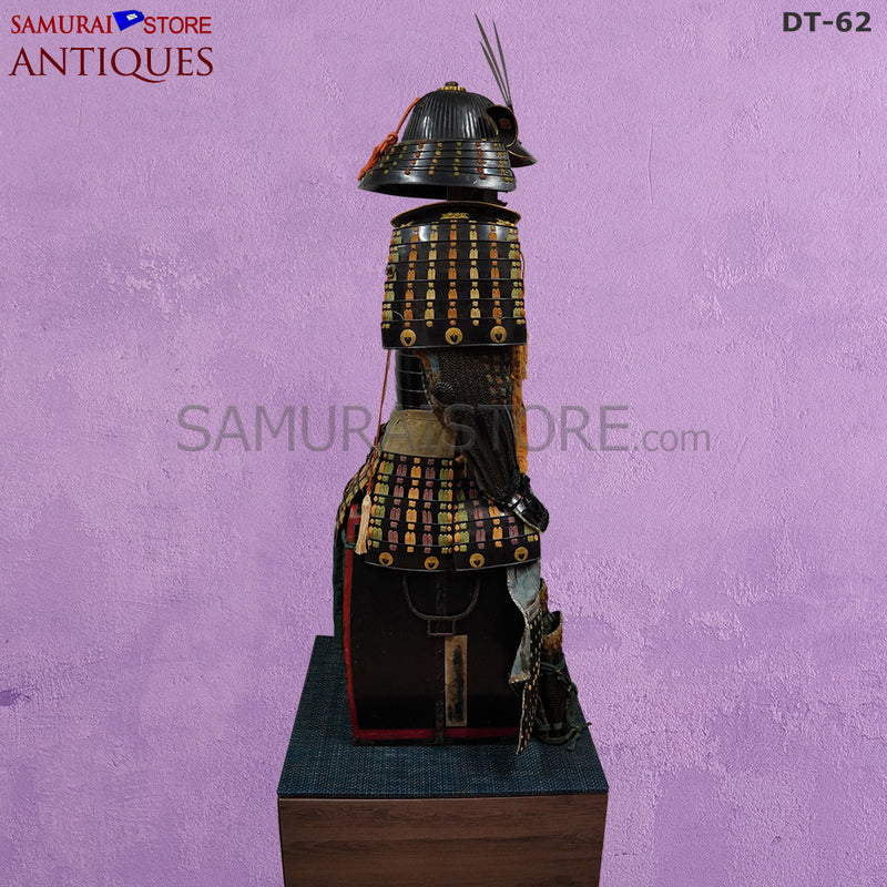 DT62 Antique Samurai Armor worn by Warlord Naito Masanaga