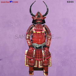 (Ready-To-Ship) K044 Red Suigyu Samurai Armor