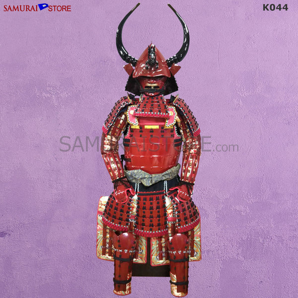 K044 Red Suigyu KAGEMITSU Samurai Armor