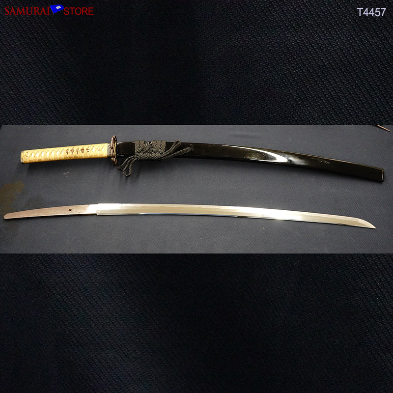 T4457 Katana Sword MORITOSHI w/ Antique Ornate Mountings NBTHK Hozon certificated