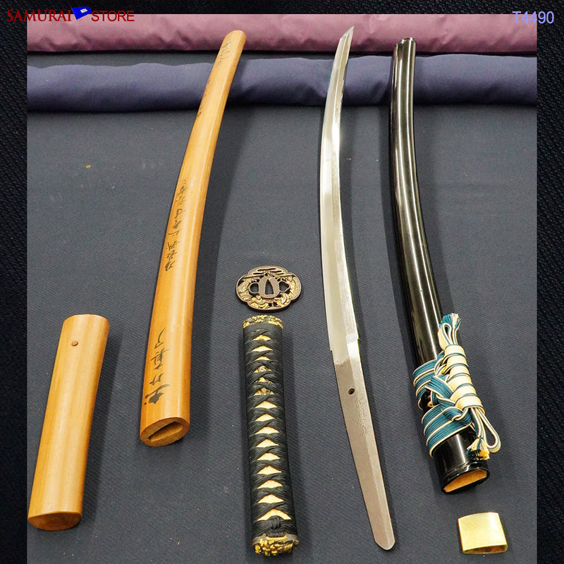 T4490 Katana Sword Doi Shinryo - Antique NBTHK Tokubetsu certificated