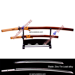 A Pair of Display Replica Sword PEARSKIN - SAMURAI STORE