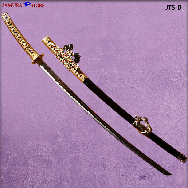 Jintachi Warlord Sword alloy blade w/ Dragon mountings - SAMURAI STORE