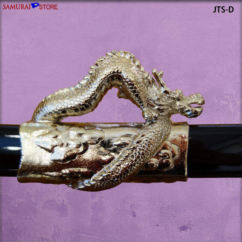 Jintachi Warlord Sword alloy blade w/ Dragon mountings - SAMURAI STORE