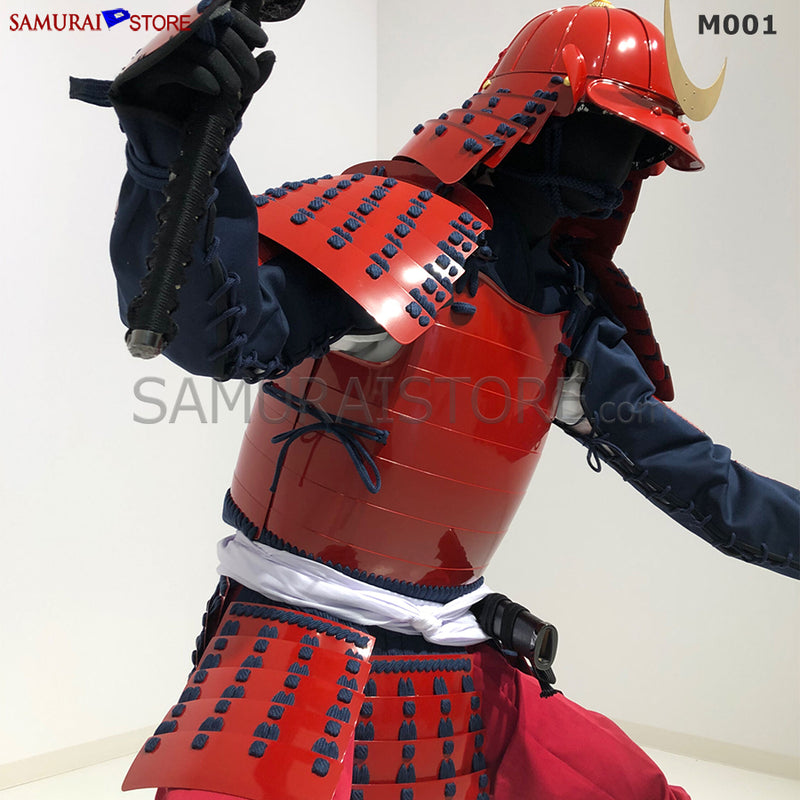 (Ready-To-Ship) M001 Samurai Warrior Complete Outfits Package RED - SAMURAI STORE