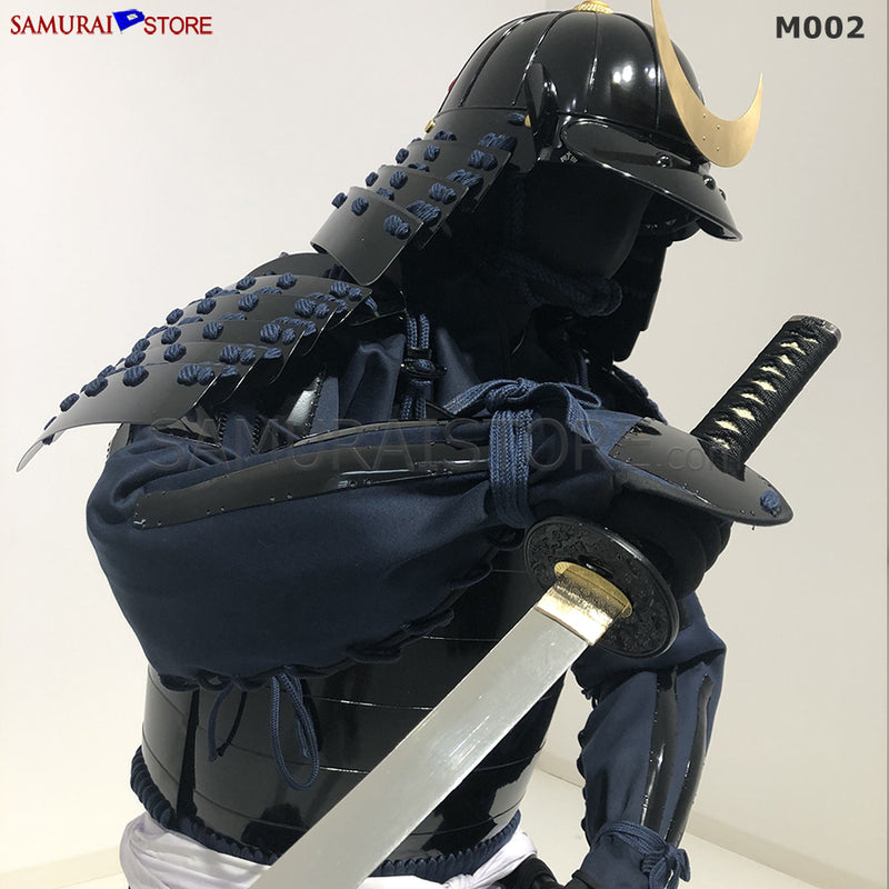 (Ready-To-Ship) M002 Samurai Warrior Complete Outfits Package BLACK - SAMURAI STORE