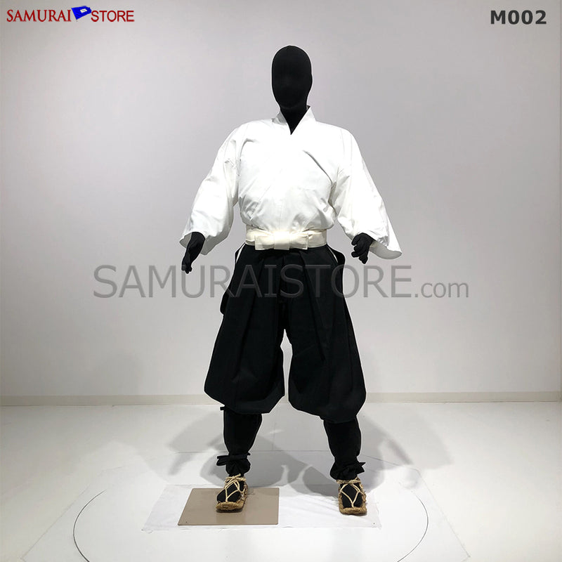 (Ready-To-Ship) M002 Samurai Warrior Complete Outfits Package BLACK - SAMURAI STORE