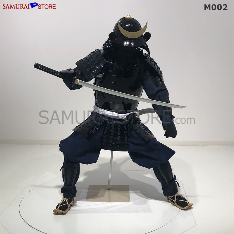 (Ready-To-Ship) M002 Samurai Warrior Complete Outfits Package BLACK - SAMURAI STORE