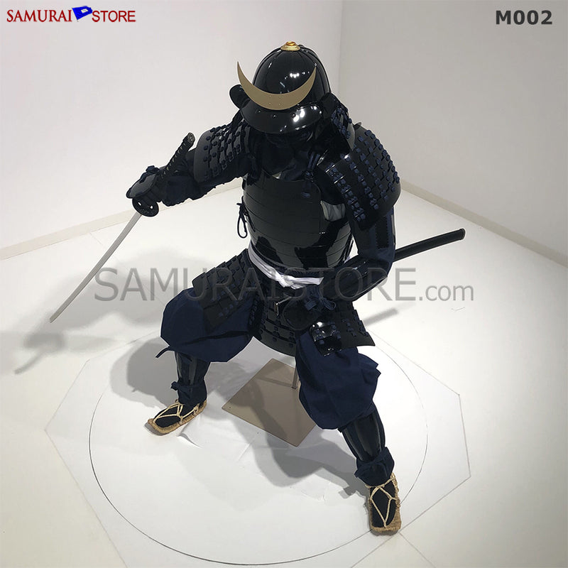 (Ready-To-Ship) M002 Samurai Warrior Complete Outfits Package BLACK - SAMURAI STORE