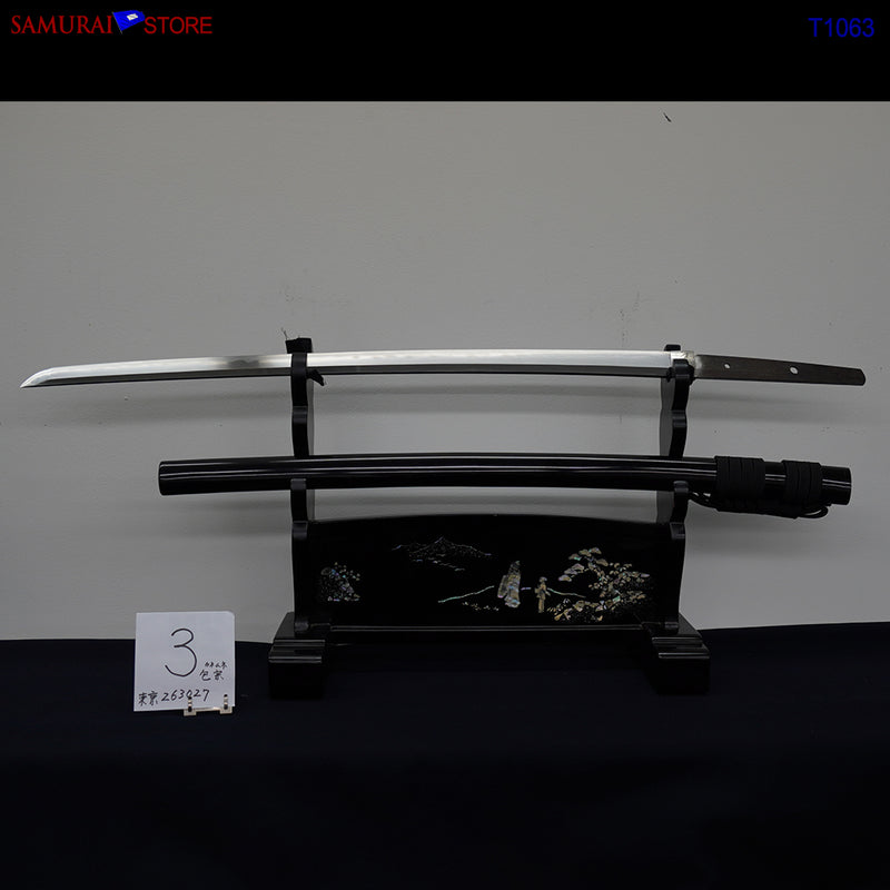 T1063 Katana Sword KANEMUNE - Antique w/ NBTHK certificate - SAMURAI STORE