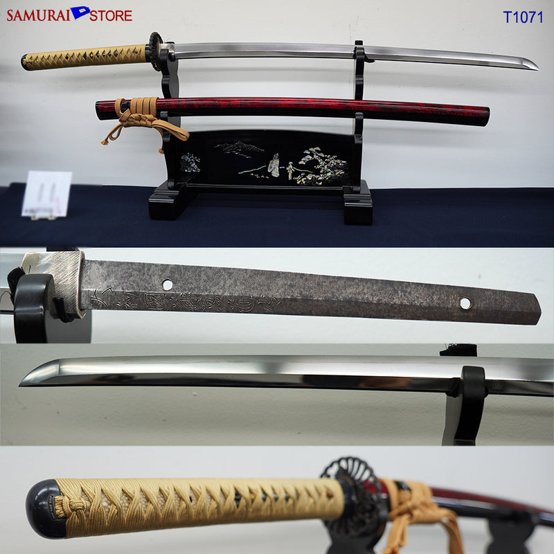 T1071 Katana Sword MICHIHARU - Antique w/ NBTHK certificate - SAMURAI STORE