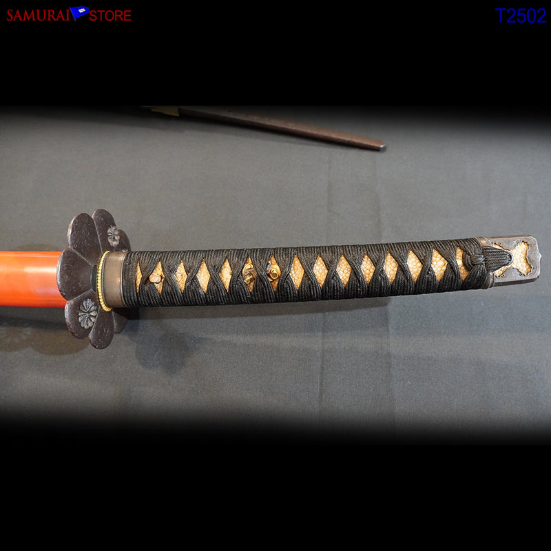 T2052 Katana Sword NOBUHIDE - Antique w/ NBTHK certificate - SAMURAI STORE