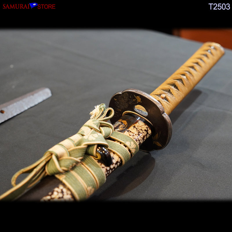 T2053 Katana Sword KATSUMITSU - Antique w/ NBTHK certificate - SAMURAI STORE