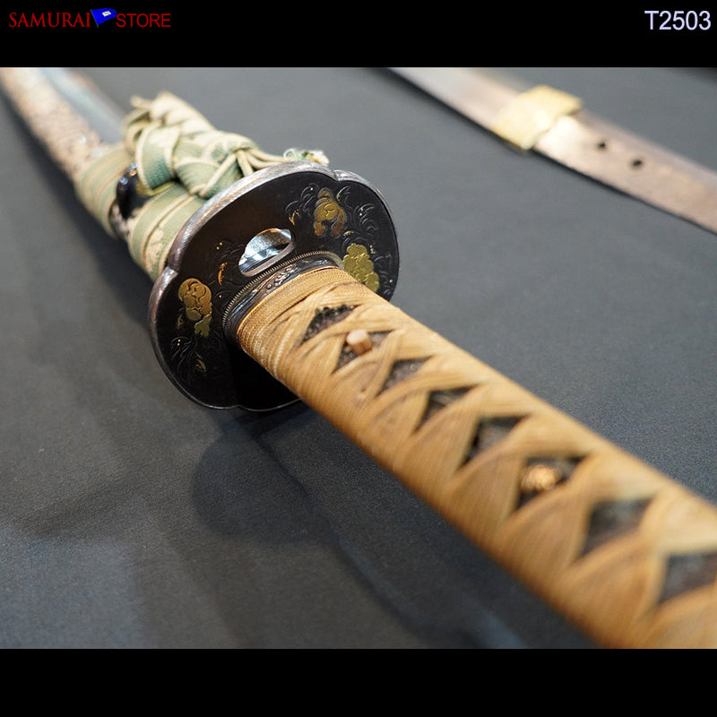 T2053 Katana Sword KATSUMITSU - Antique w/ NBTHK certificate - SAMURAI STORE