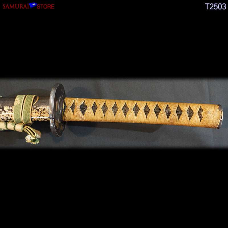 T2053 Katana Sword KATSUMITSU - Antique w/ NBTHK certificate - SAMURAI STORE