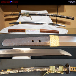 T2053 Katana Sword KATSUMITSU - Antique w/ NBTHK certificate - SAMURAI STORE