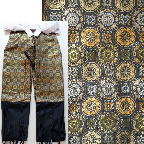 HAKAMA Warlord Brocade Pants A - SAMURAI STORE