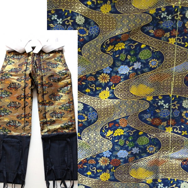 HAKAMA Warlord Brocade Pants B - SAMURAI STORE